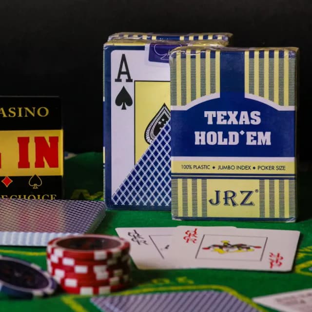 JRZ Texas Hold'Em Poker Cards