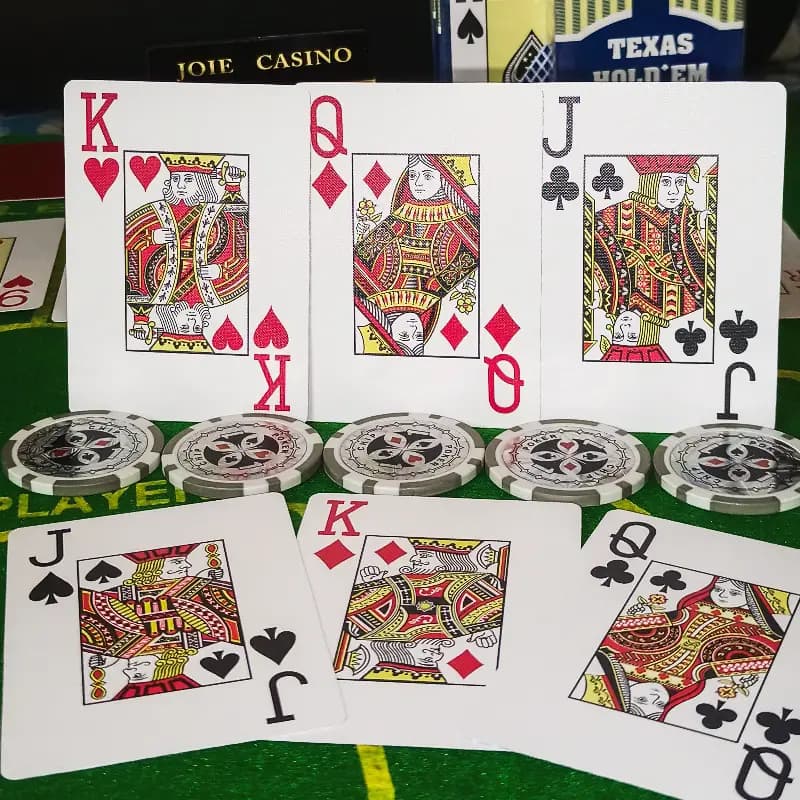 JRZ Texas Hold'Em Poker Cards