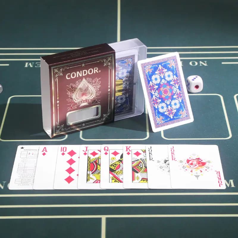 Condor 100% Plastic Poker Playing Cards