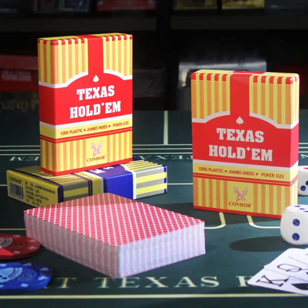 Condor Texas Hold'Em Poker Cards