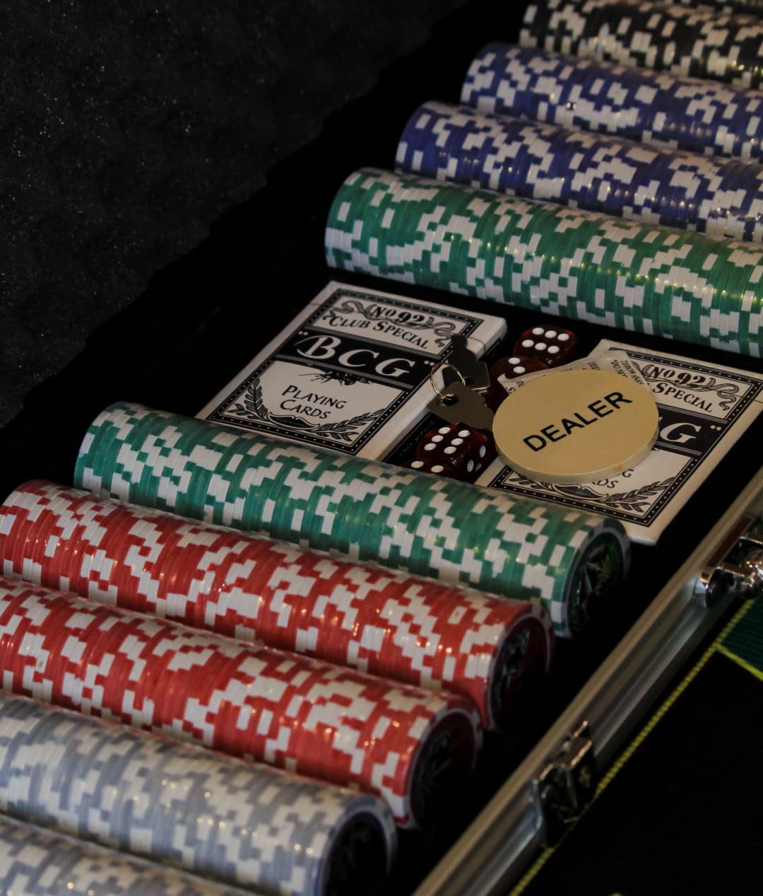 Premium Poker Chips Briefcase (300/500)