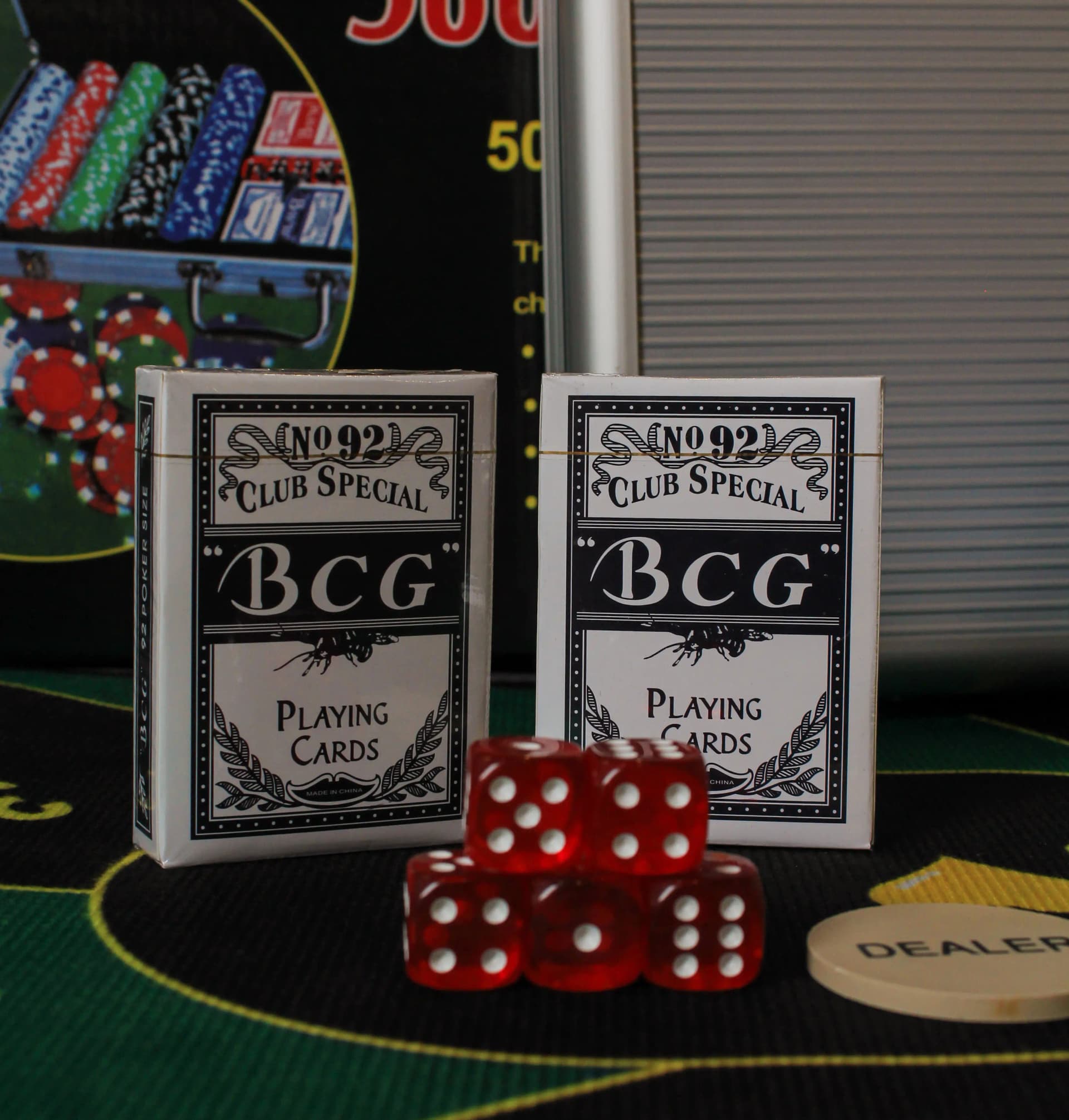 Premium Poker Chips Briefcase (300/500)