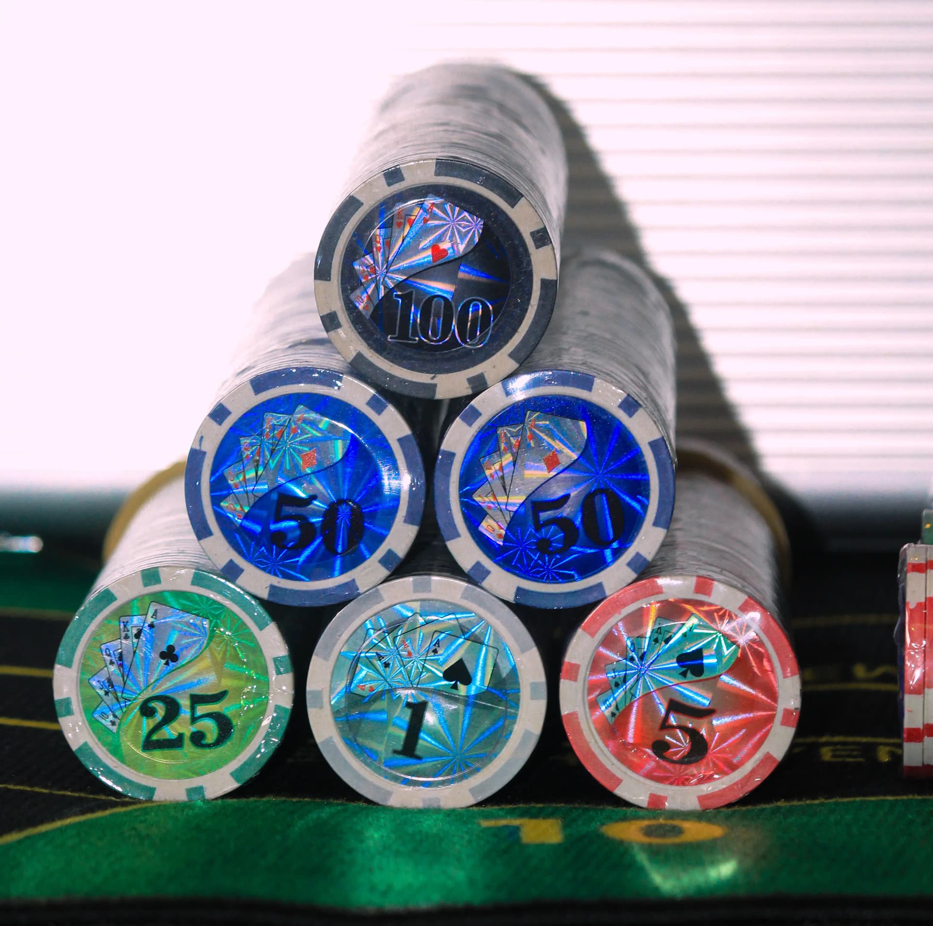 Premium Poker Chips Briefcase (300/500)