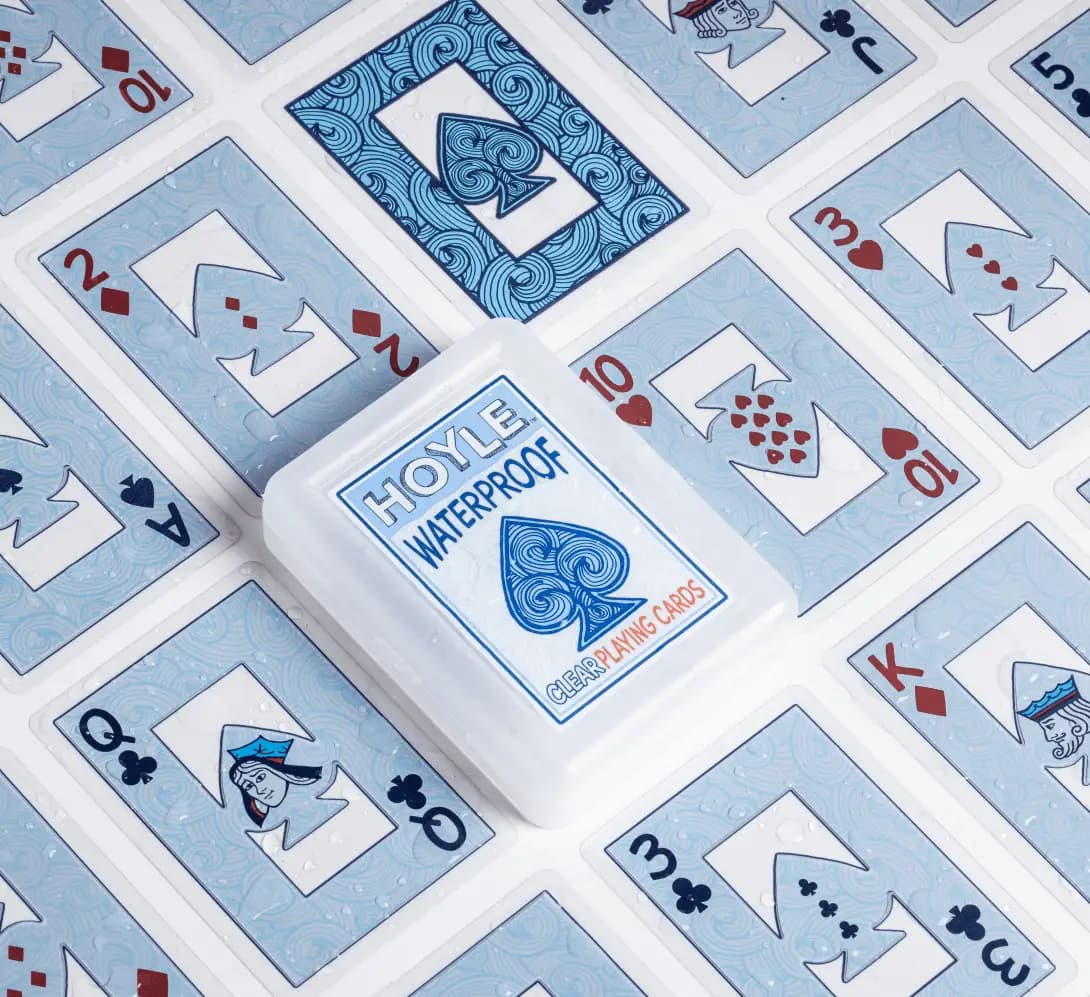 BicycleHoyle Transparent Playing Cards  Premium Waterproof Deck in Pakistan