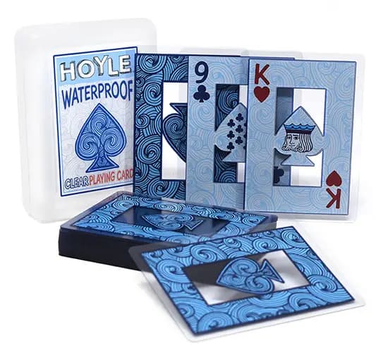 BicycleHoyle Transparent Playing Cards  Premium Waterproof Deck in Pakistan