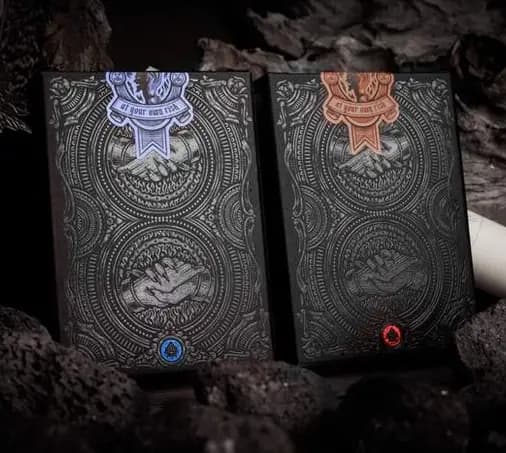 Deal With the Devil (Cobalt Blue) UV Playing Cards  Exclusive Edition