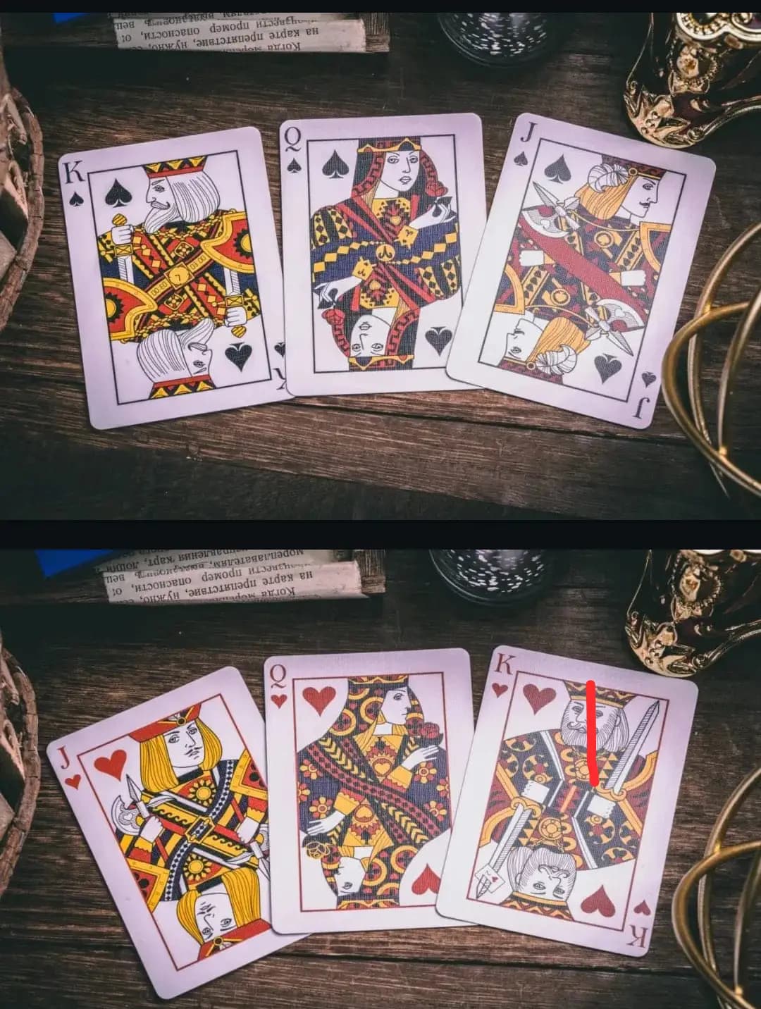 Minority (Red) Playing Cards