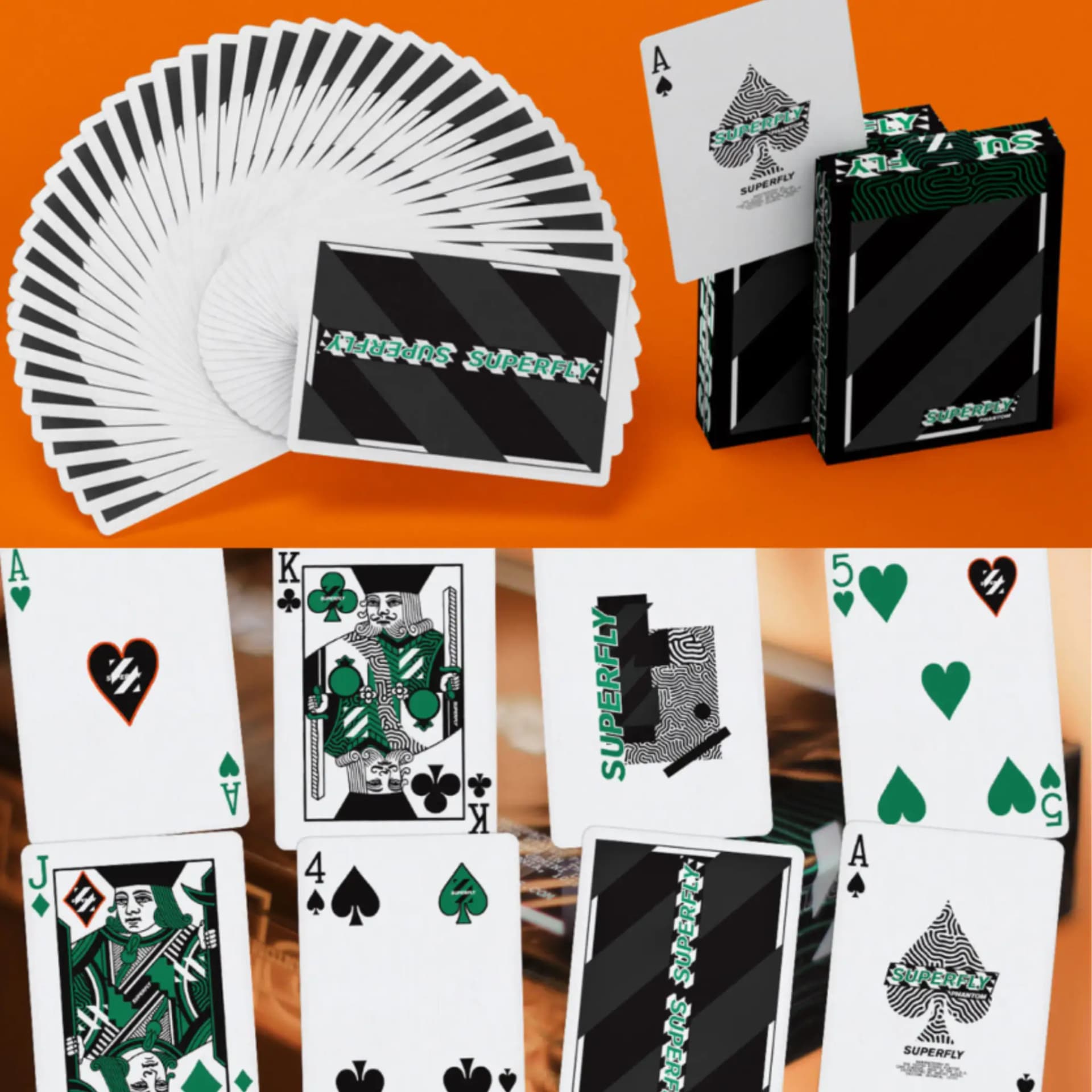 Superfly Gilded Edition (Limited to 100) by Gemini Decks