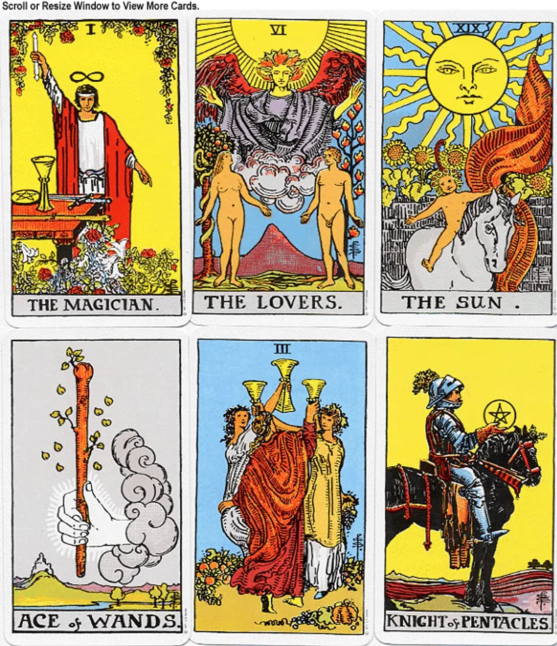 The Rider-Waite Tarot Deck