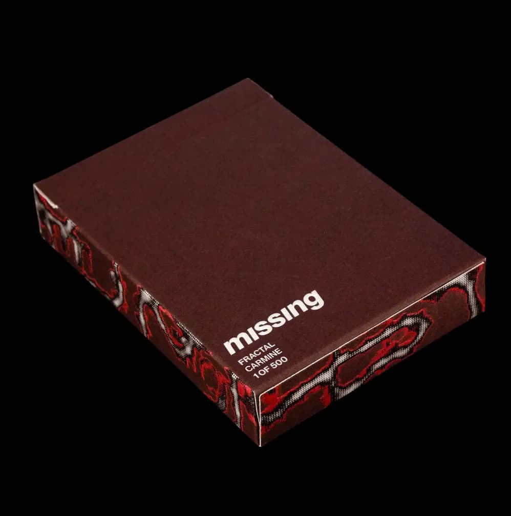 Fractal Carmine/Analog Brainball by Missing (1 of 500)