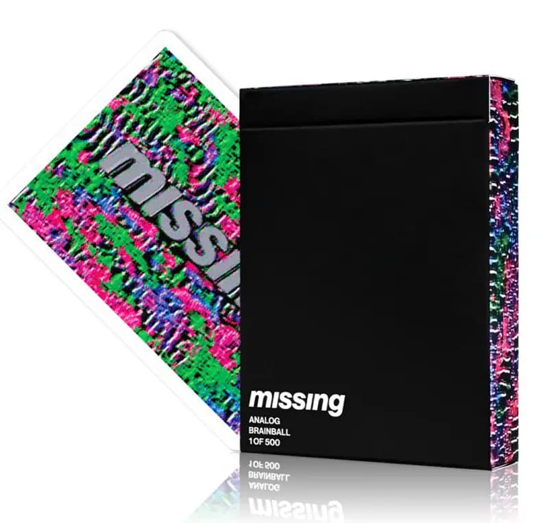 Fractal Carmine/Analog Brainball by Missing (1 of 500)