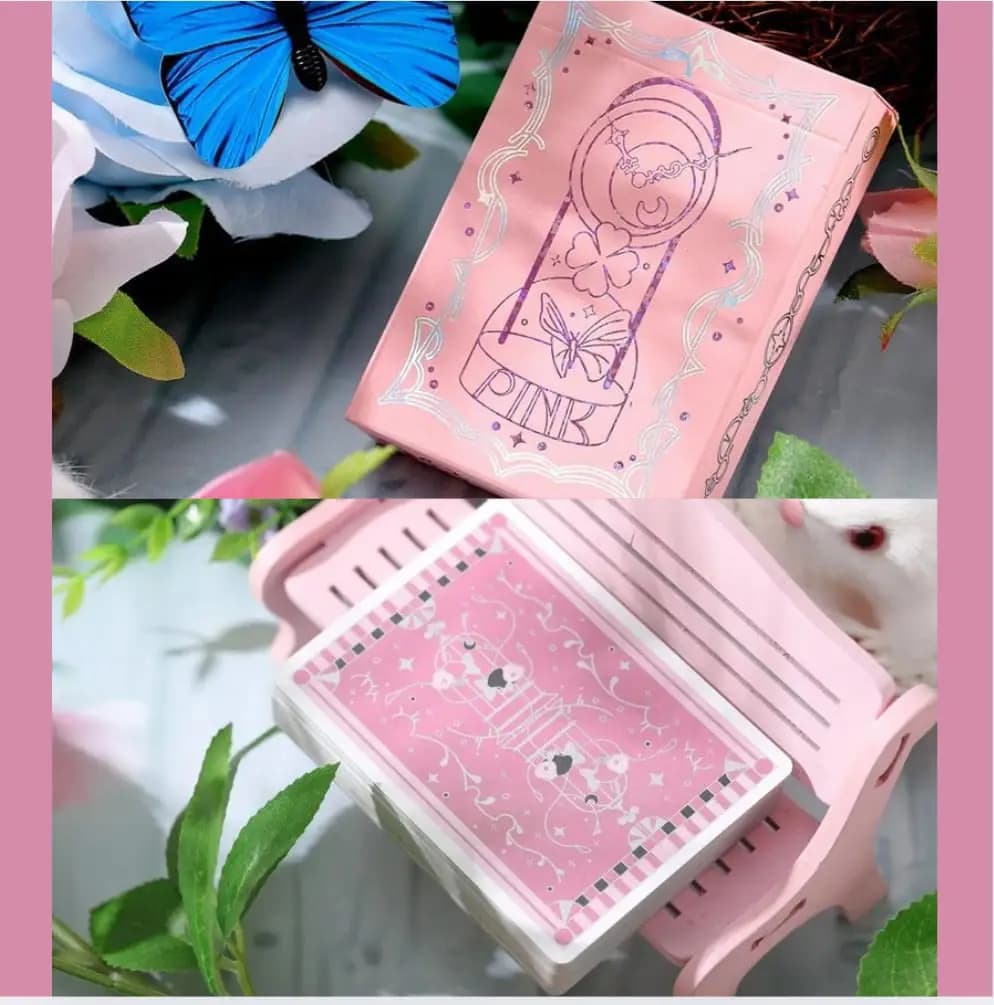 Pink Playing Cards by TCC