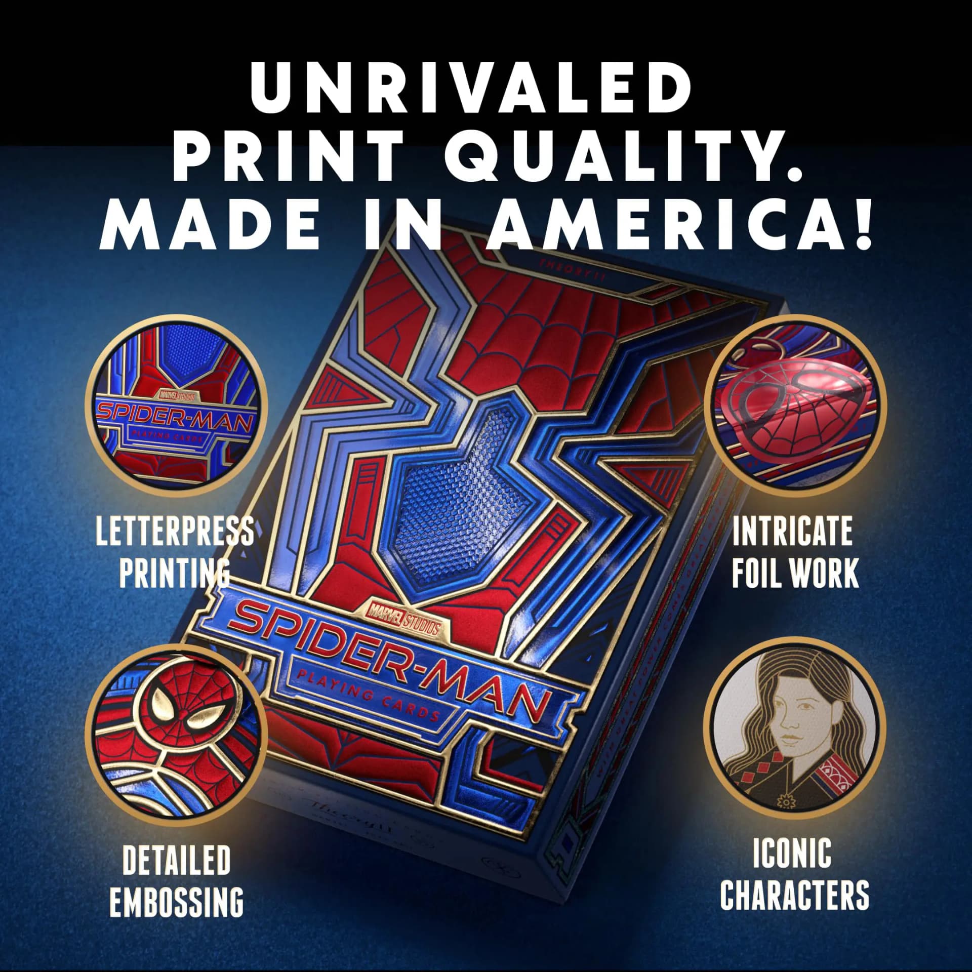 SPIDER-MAN Playing Cards by Theory11