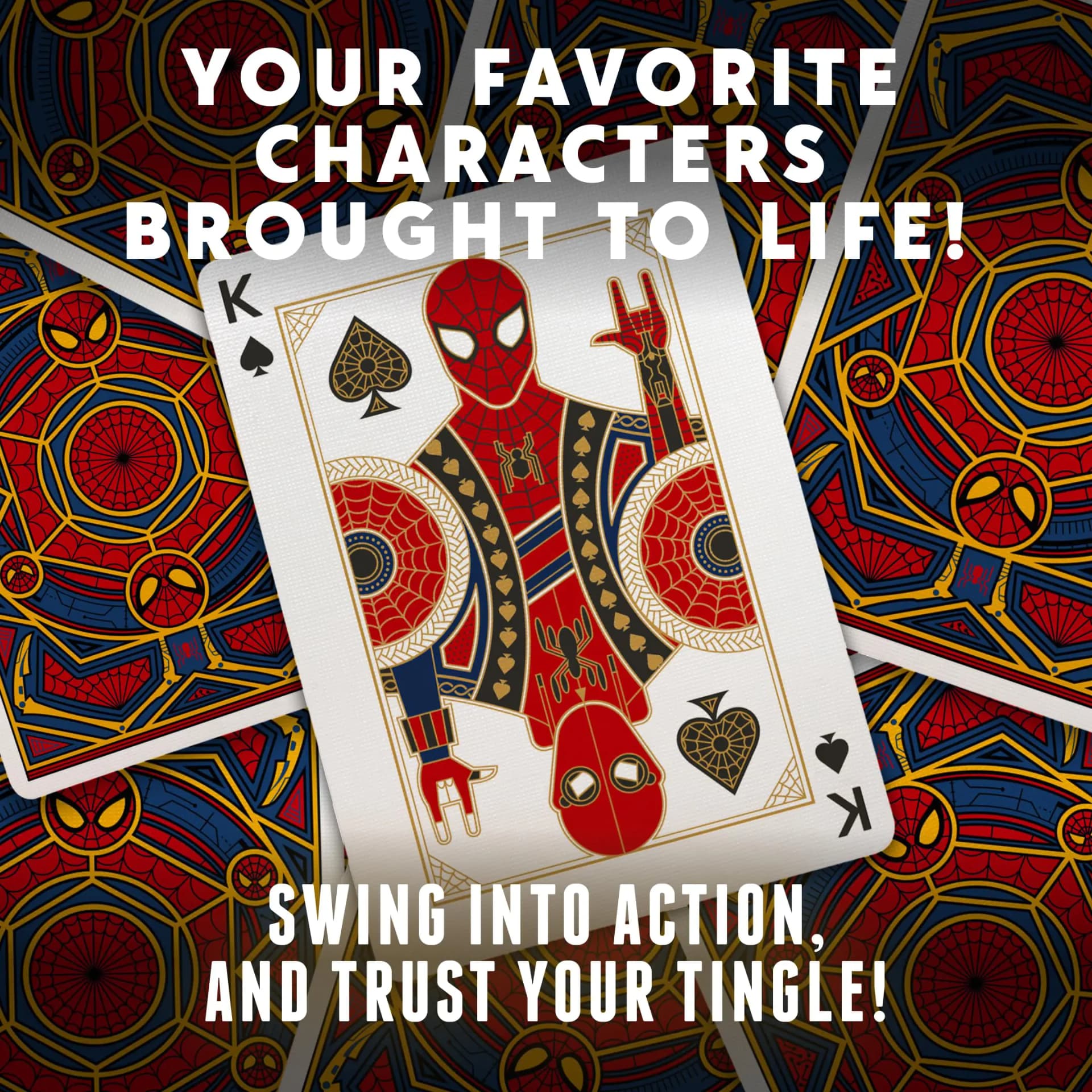 SPIDER-MAN Playing Cards by Theory11