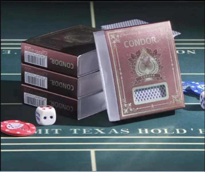 Condor 100% Plastic Poker Playing Cards